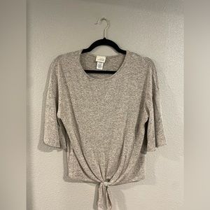 Cream Lightweight Sweater
